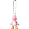 Morimoto Sangyo Super Mario Swing Mascot Ver.2 Pink Yoshi RM-7729 W42 X H71 X D40mm