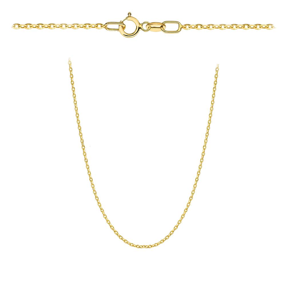 Gold Rolo Chain Made of 585 Gold 42/45/50 42Cm