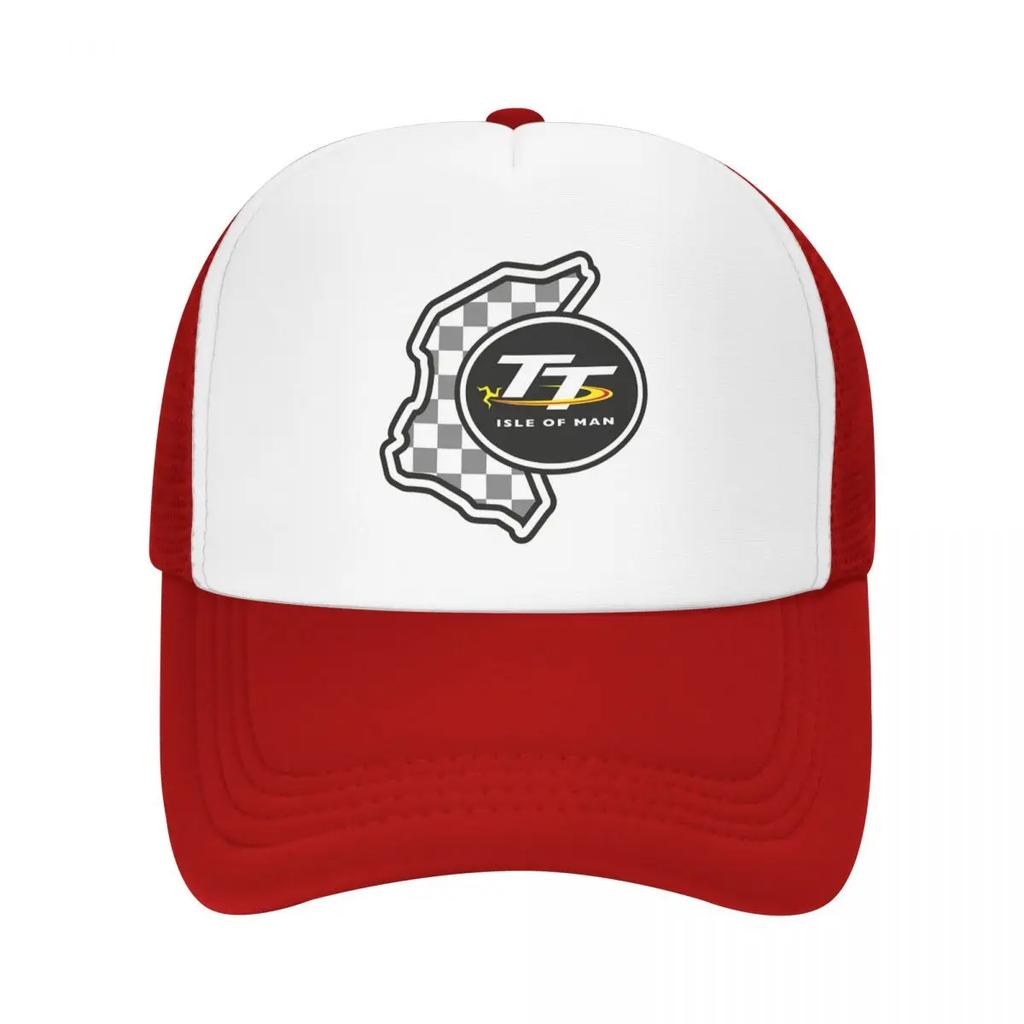 Personalized Isle Of Unisex TT Baseball Cap Sports Unisex Womens Adjustable Motorcycle Races Trucker Hat Summer Dad Hat