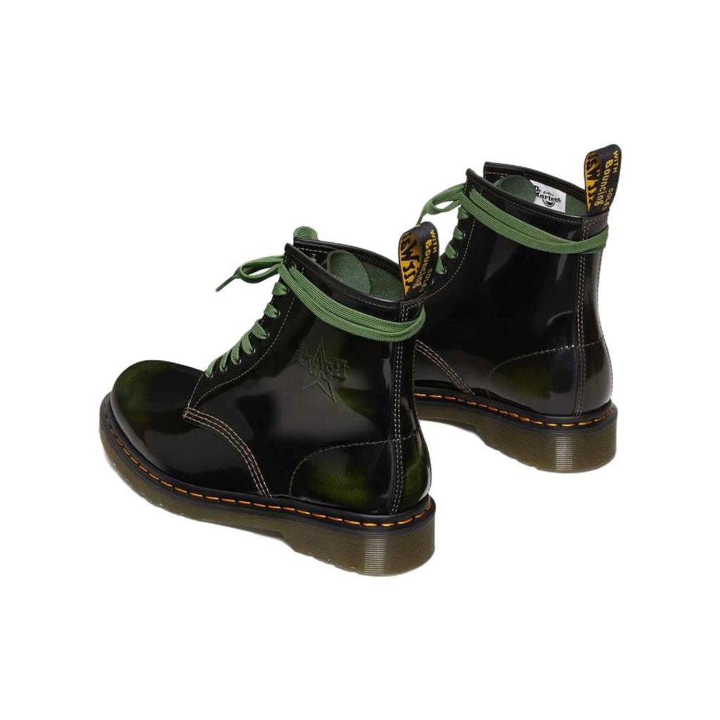 Dr. Martens 1460 Leather Commuter Casual Mid-Calf Boots Unisex Boots Military-Green 28000342