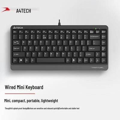 A4Tech FK11 86-клавишная проводная мембранная офисная клавиатура