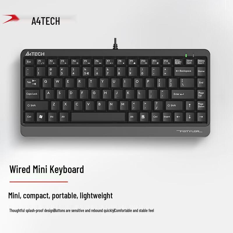 Проводная мембранная клавиатура A4Tech FK11