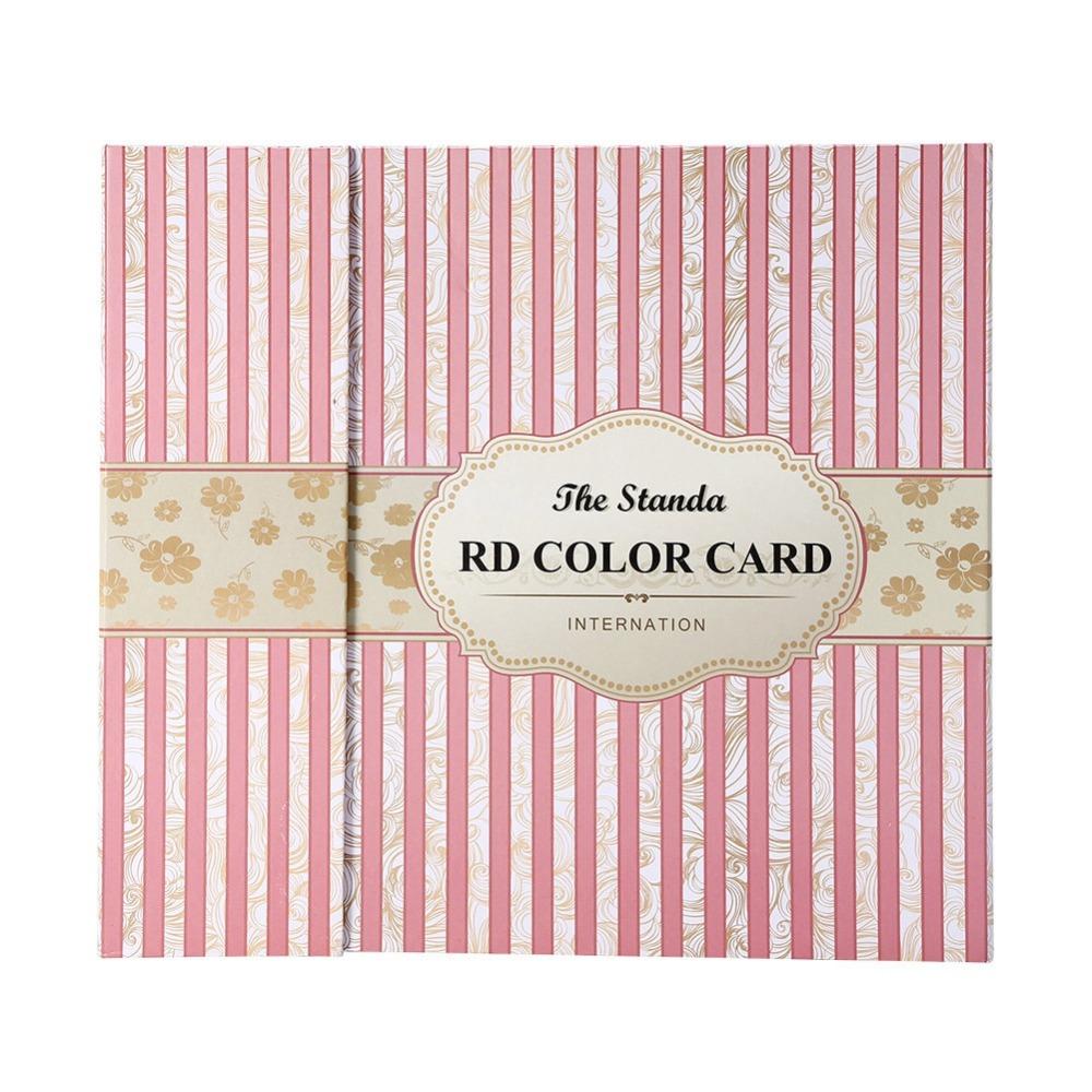 High Grade Nail Color Display Book 120 Colors Nail Polish Display Board Design Tool