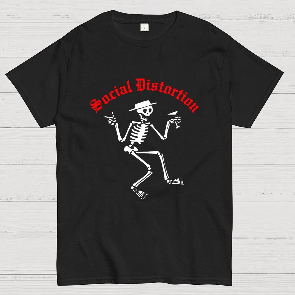 Social Distortion Cotton Summer Casual Cool Loose T-Shirt