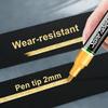Pet tombstone touch up paint pen, metal pen for repairing inscriptions, touch up paint, high temperature resistance, waterproof, not easy to fade