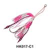 High Carbon Steel UV Luminous Barbed Hooks Super Strong Fly Fishing Sea Lure Bass Carp River Lake Ocean Stream Bottom