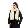 Black Knitted Scarf for Men and Women In Winter Korean Version of Ins Japanese Students Warm Autumn and Winter Scarf