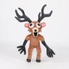 Hushan Unofficial Deer Plush Toy from Nights In the Roblox Halloween Birthday Horror Game Merchandise "99 Forest" (38cm) Doll, Cushion, Gift, [Used]