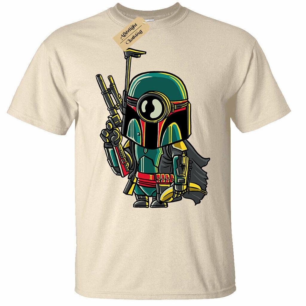 Boba Minion Mens T-Shirt Fett Star Parody Bounty Hunter Unisex Size S-3Xl