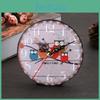 Charming Owl Squirrel Tree Cartoon Wall Clock For Home Nursery Kids Room Decor