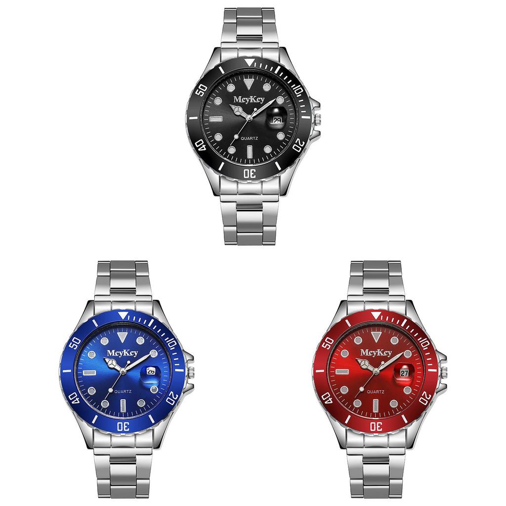 Mens Business Quartz Wristwatch With Mineral Glass And Simple Dial For Office Use