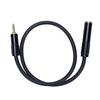 6.35mm Female To 3.5mm Male Cable Stereo Ble Extension Cable for Headphone Microphone Amplifier
