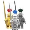 Collection of Medieval Knight Soldier Armor Assembly Building Blocks Minifigure Toys