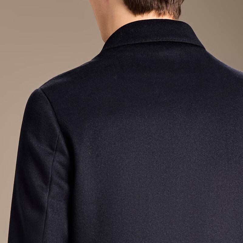 Мужское шерстяное пальто с отстегивающейся подкладкой из гусиного пуха и кашемира