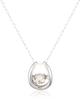 Platinum Diamond Necklace DFTW1564PT [D Collection] D-COLLECTION 0.3ct (Dancing Stone)