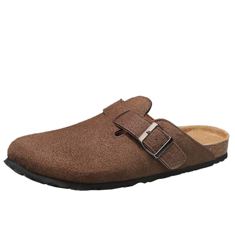 Летние мужские сандалии Кожаные мужские сандалии Женские шлепанцы Нескользящие Уличные Пляжные Повседневные туфли Zapatos Hombre Прочная Роскошная обувь