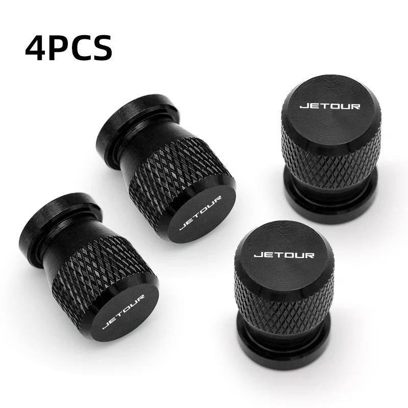 4 PCS Car Wheel Tire Valve Stem Cap Cover Aluminum, for Chery Jetour X70 X70SM X90 Plus X95 Dashing T2 T3c TRAVELER T-1 WW25