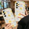 Phone case: 2D flat Samsung Galaxy A34 A35 M05 M06 S20 S22 S21 FE Plus 5G protective case, full-print ducks, perfect Christmas and Halloween holiday g
