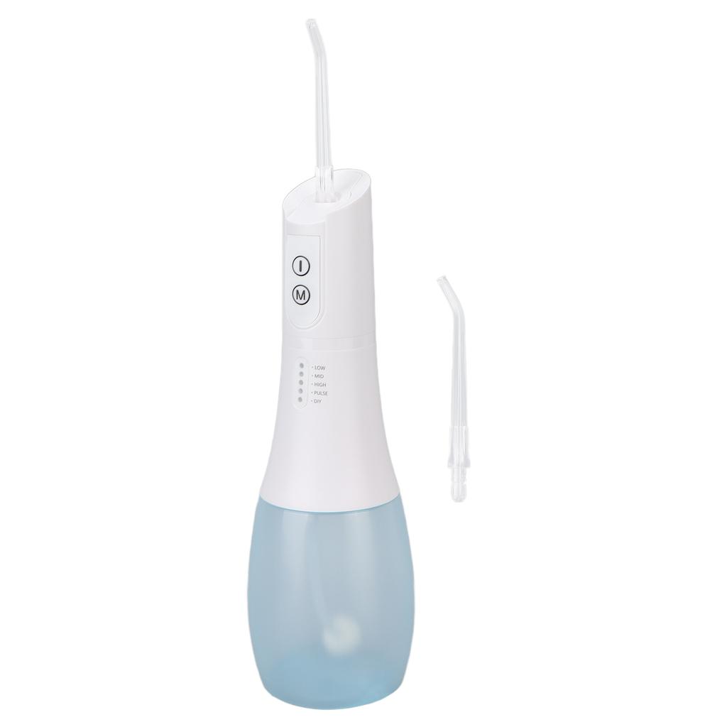 Electric Oral Irrigator IPX7 Waterproof USB Charging Cordless Dental Water Flosser for Home Travel