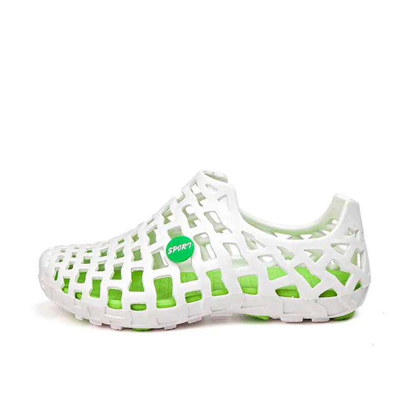 Полые сандалии, пляжная обувь для пар, легкая и удобная летняя нескользящая мягкая подошва в римском стиле.