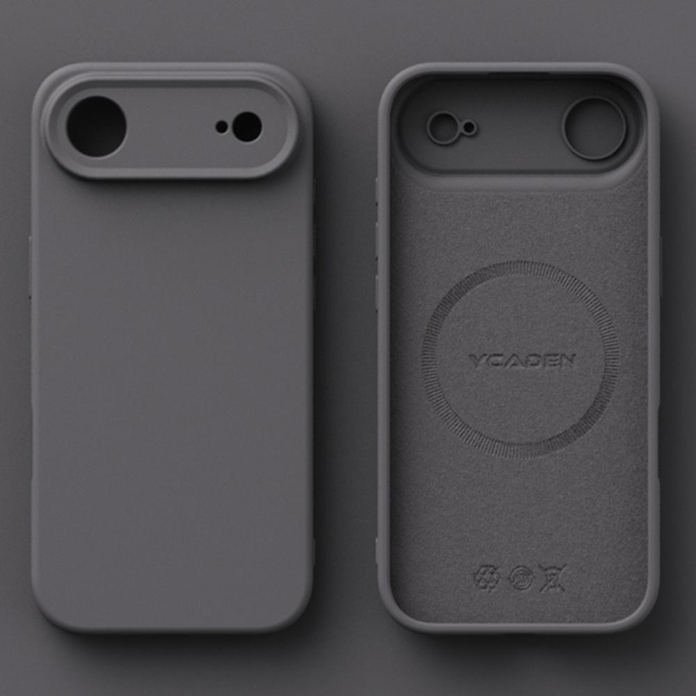 YCADEN Чехол Air для iPhone Совместимый с MagSafe Точные вырезы Задняя крышка телефона из ТПУ