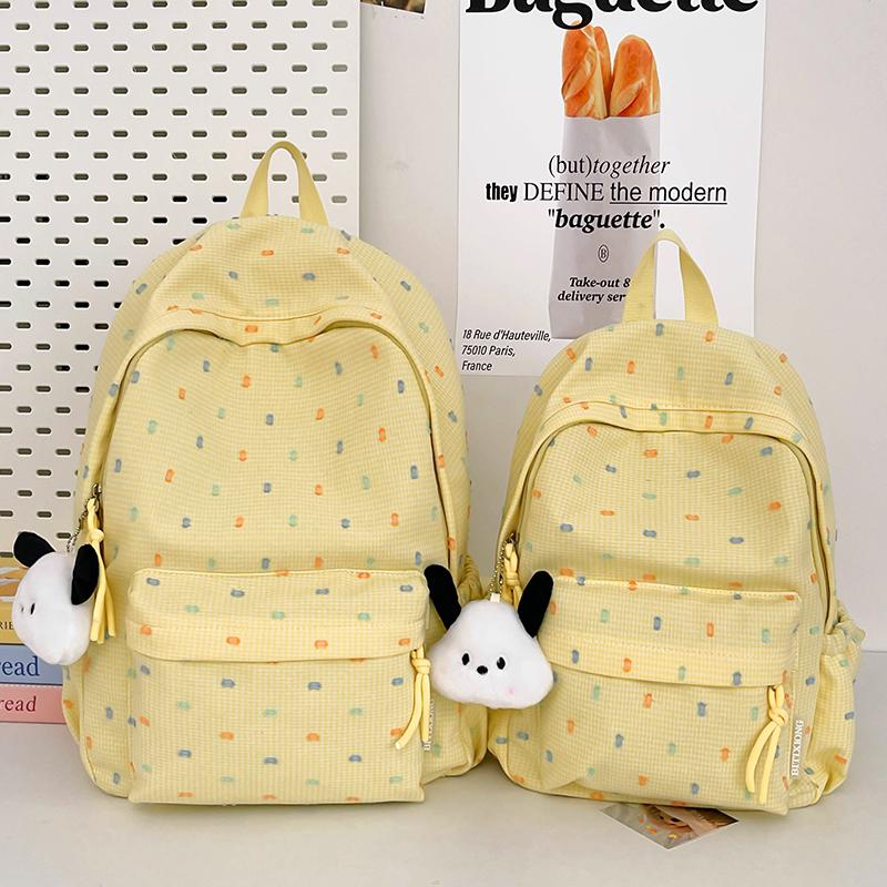 Женский рюкзак большой вместимости, школьная сумка для школьников, простой рюкзак с принтом