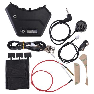 Sound Hunter Звукосниматель для акустической гитары в резонаторное отверстие Активный пьезоэлектрический звукосниматель 2 режима звукоснимателя Пьезо и