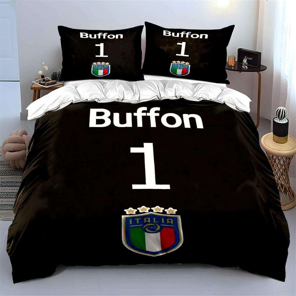 Buffon Football Bedding Set Bedding Duvet Cover Set Duvet Cover Pillowcases (1 * Duvet Cover 2 * Pillowcases, without duvet insert)