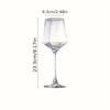 2/4 шт. Геометрические бокалы для вина 13,86 унций, бокал для шампанского, для виски, коктейлей, для бара, паба, клуба, ресторана и домашнего использования, посуда для напитков
