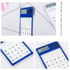 Clear Shell Touch Screen Calculator Thin 8 Digit Calculator  Daily Accounting
