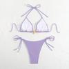 Women's Bikini Set Halter String Side Tie Two-Piece Swimsuit with Starfish Decor Sexy