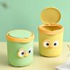 Desktop Trash Can Cute Small Bedroom Bedside Office Cartoon Storage Bucket Mini With Lid Household Wholesale