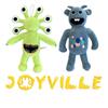 Fun And Colorful Joyville Monster Plush Toy 28cm Blue Two-eyed Monster 119g Soft Short Plush Pp Cotton Filling