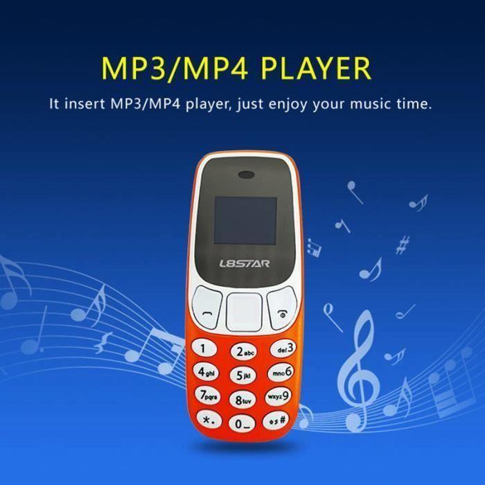 Letouch Mini Bluetooth Мобильные конвертеры Двойной аналоговый для мобильного телефона L8STAR O1W1 (синий)