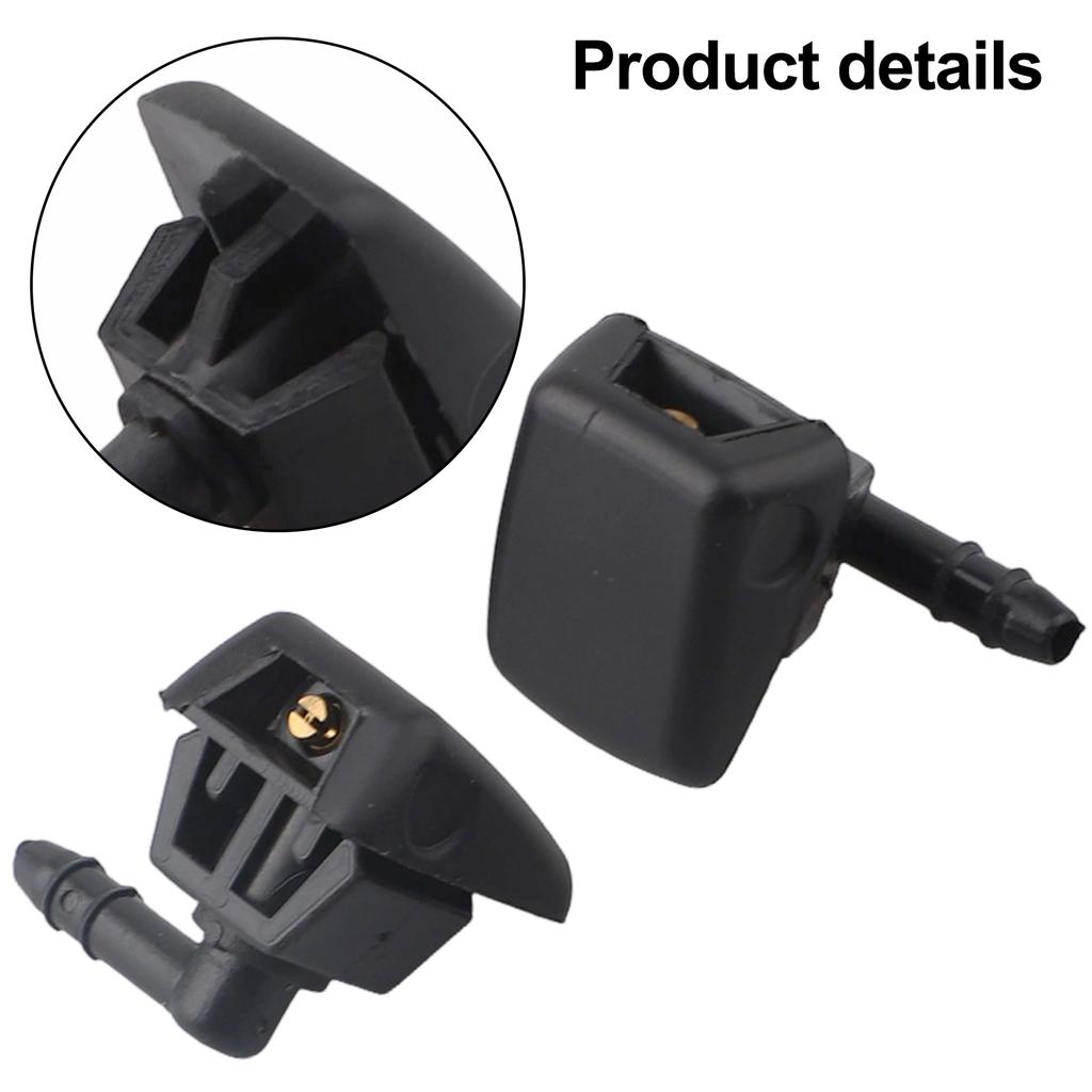 2 шт. Форсунка омывателя лобового стекла автомобиля 735277664 6438J0 для Fiat для Fiorino для Punto Комплекты жиклеров омывателя лобового стекла