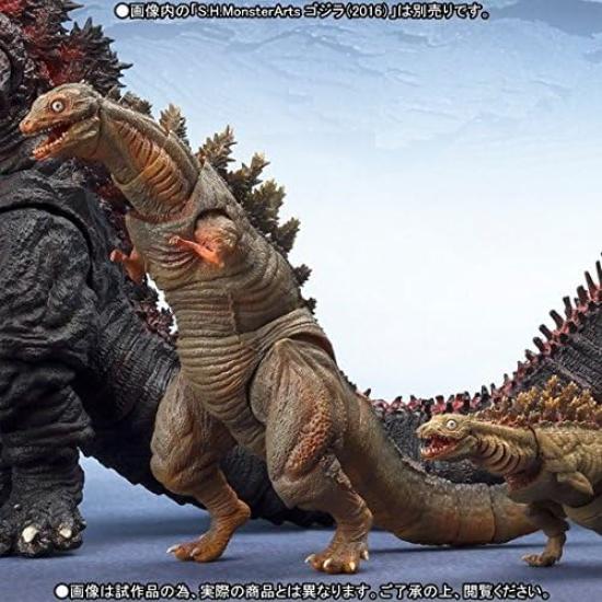 Bandai MonsterArts Godzilla 2nd Form 3rd Form Set Web Store S.H. (2016) & "Shin Godzilla" (Tamashii Exclusive)