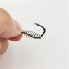 10-60pcs  High Carbon Steel Spring Fish Hook Barbed Swivel Carp Explosion Hooks Jig Fly Fishing Hook Fishing Accessories