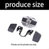 C63D Vehicles Door Stabilizer Lock Cover For LC LS LX RX UX Noise Reduction Anti Shake Regulator Easy Installation Metal Mixture
