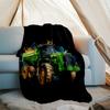 Truck Theme Printed Blanket - Perfect for Couch, Bed, Travel & Outdoor Use | Machine Washable, Cozy & Durable.