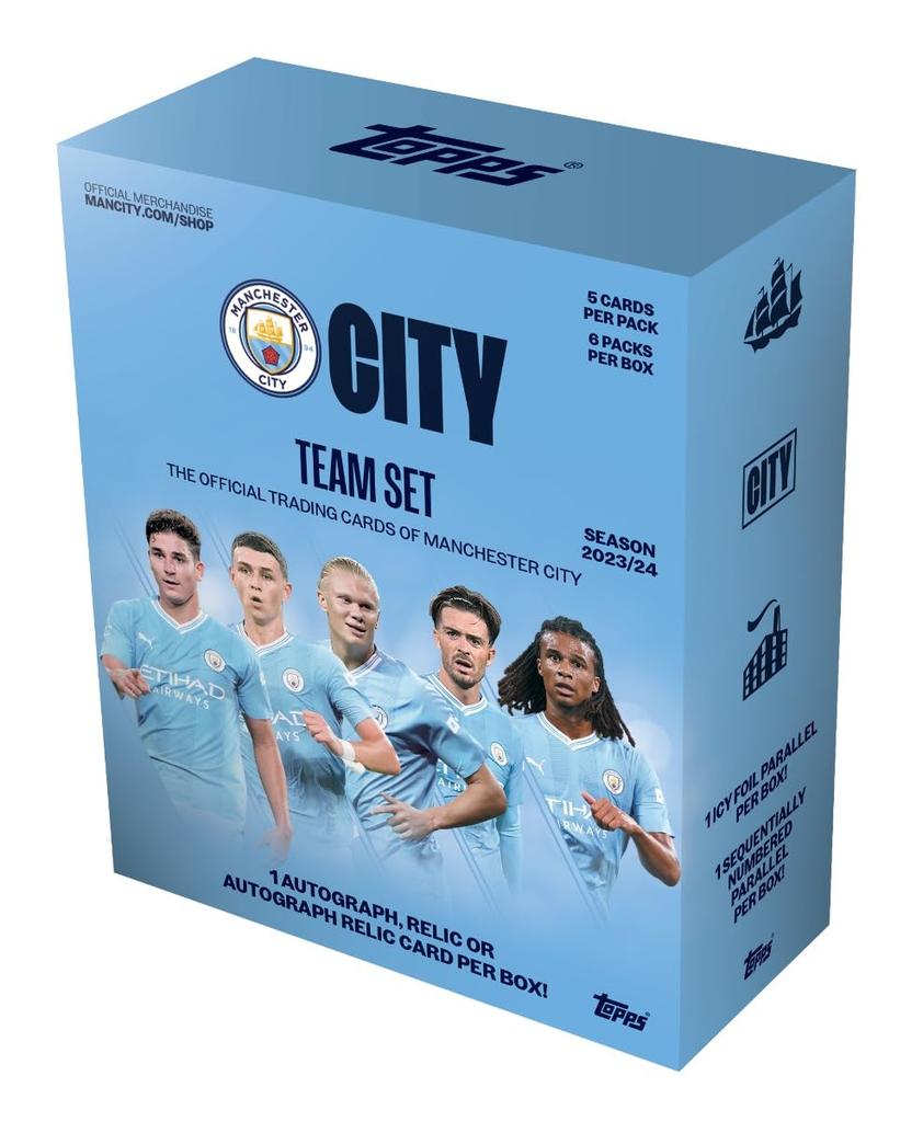 Manchester City FC Team Set 23-24 Manchester City Team Set