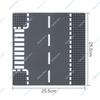 Классическая базовая пластина для строительства из кубиков 32x32 точки для MOC, уличных сцен, DIY сборки, детских конструкторов