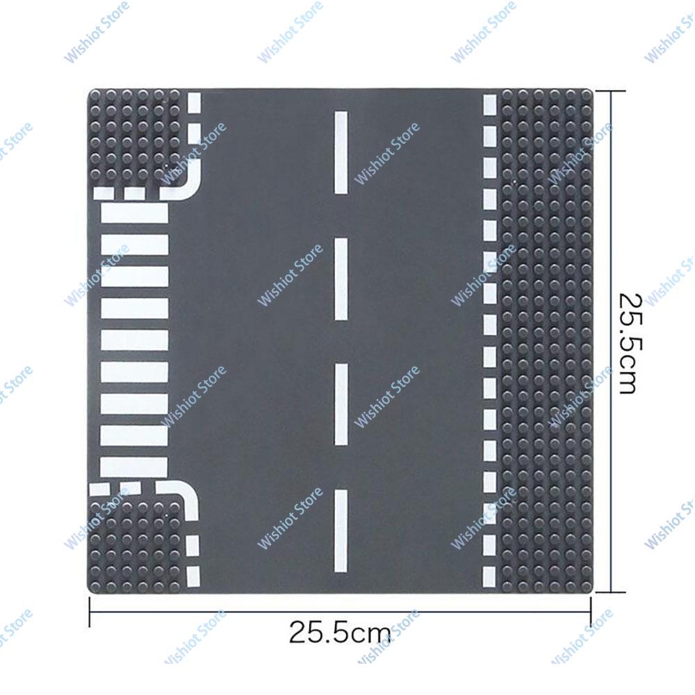 Классическая базовая пластина для строительства из кубиков 32x32 точки для MOC, уличных сцен, DIY сборки, детских конструкторов