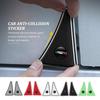 2pcs Car Door Corner Anti Collision Protector Bumper Sticker For Abarth 500 595 695 Punto 124 Spider Panda