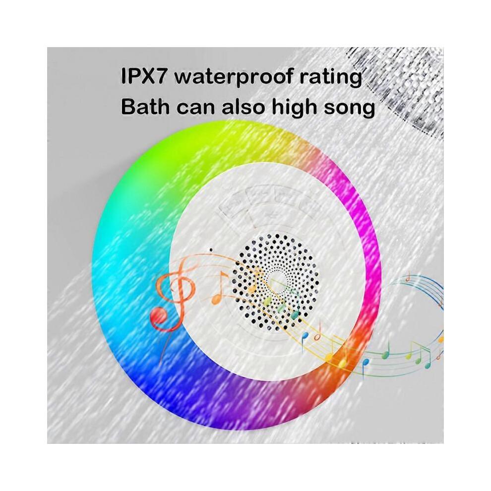 IPX7 Waterproof Bluetooth-Compatible Floating Speakers Wireless Swimming Pool Speaker with Colorful Lights