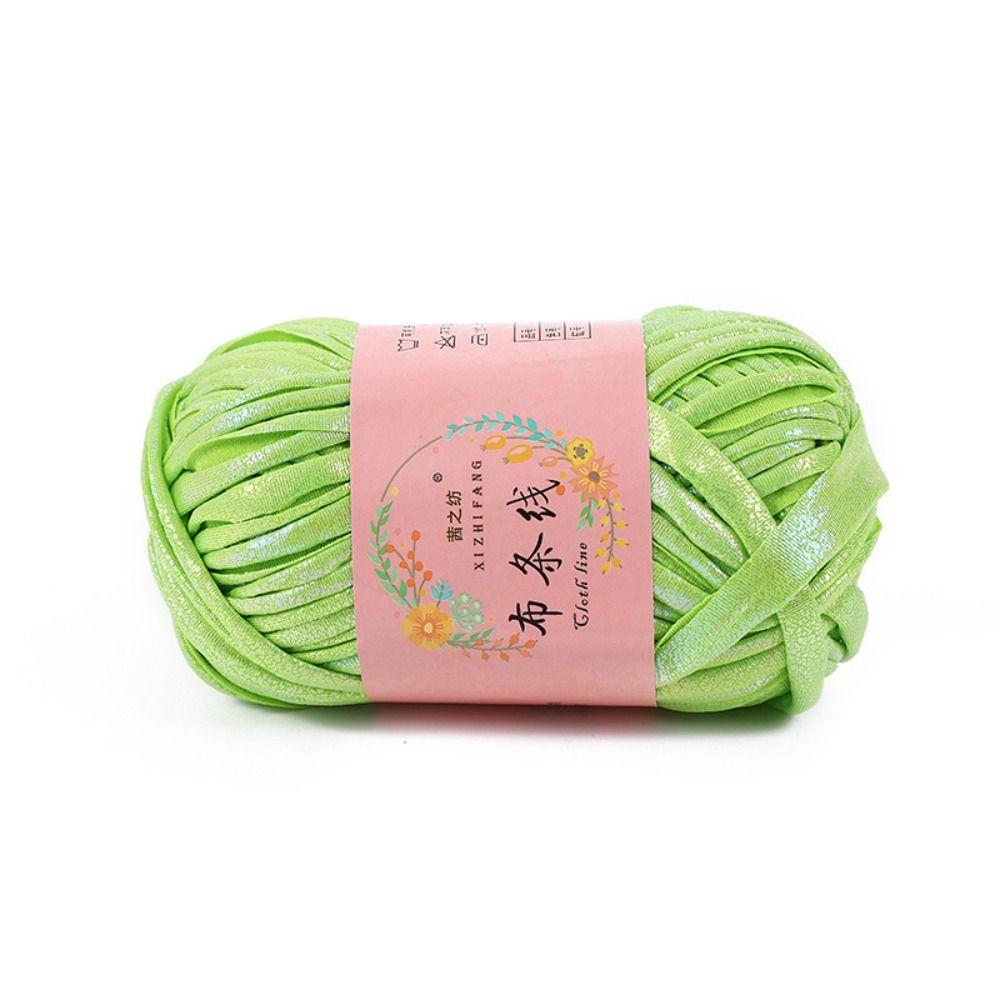 100 г Блестящая пряжа для вязания крючком Волшебный цвет Сделай сам Ручное вязание Универсальный моток пряжи Для футболки