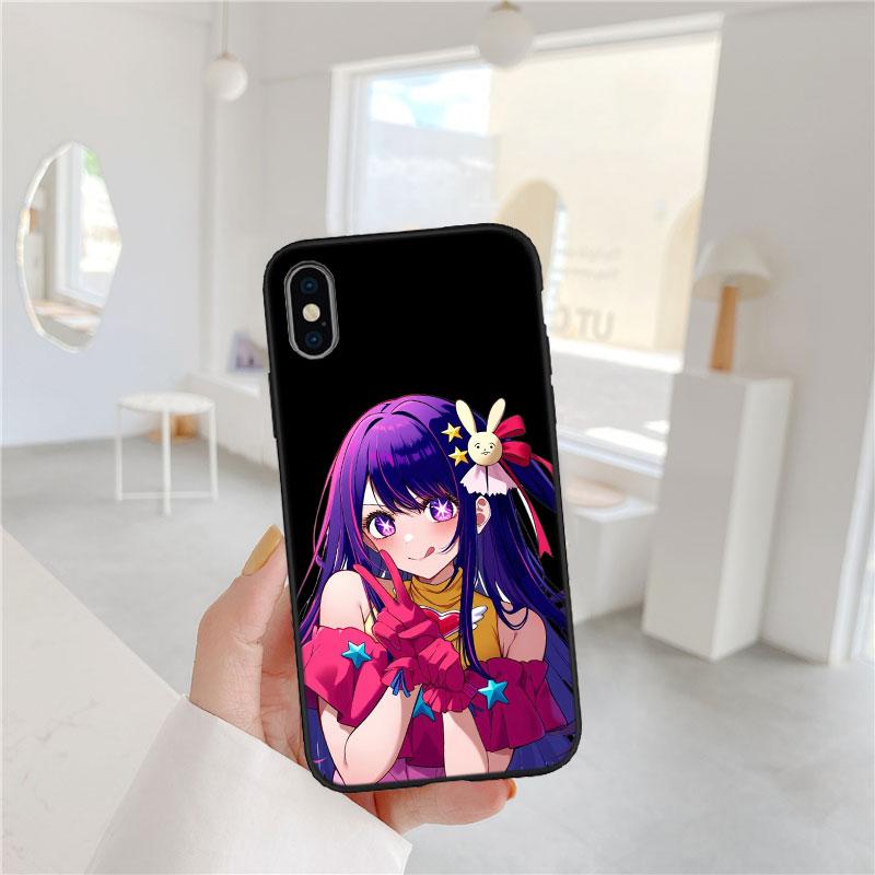 LO79 Oshi No Ko Ай Хосино Мягкий чехол для телефона для Xiaomi Xiaomi Poco M4 M5 M6 M7 X3 X6 X7 F8 Ultra Pro GT NFC