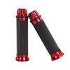 Motorcycle Handlebar Grips Cylindrical Rubber Double-Color Aluminum End Caps Arrow Personalized Modification Accessories