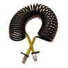 Spiral Pneumatic Hose M22 X 1.5 GZ, 7 for Trailers or Semi-trailers