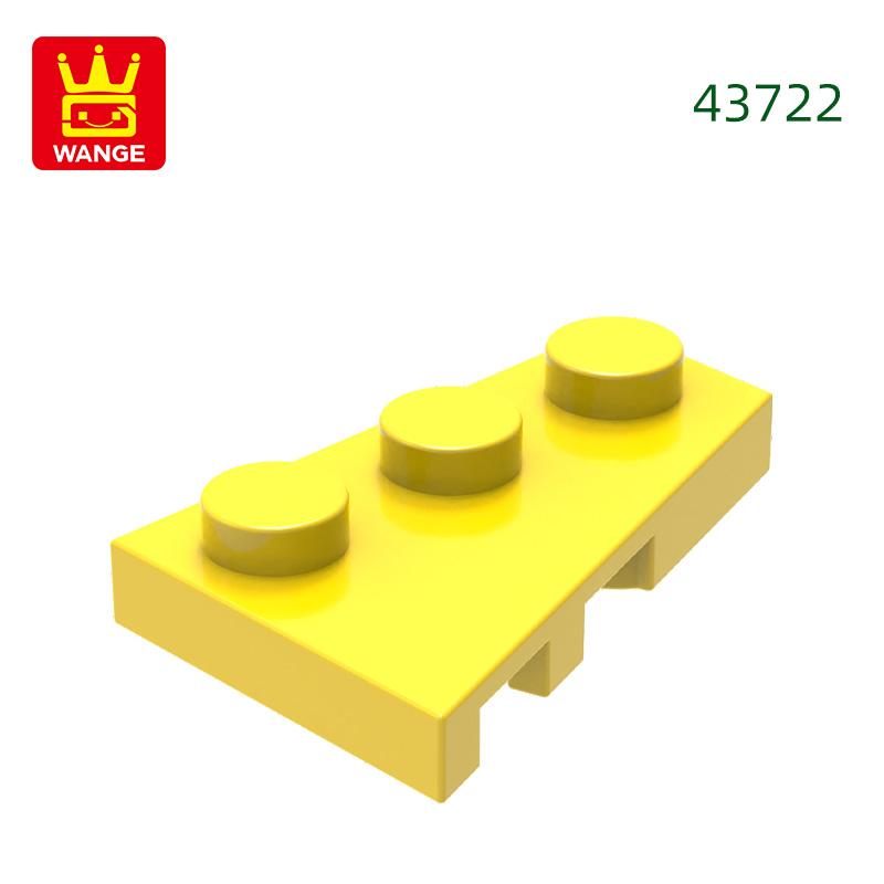 158 шт./лот 43723 2x3 Правый клин-пластина Строительные кубики Аксессуары MOC Совместимо с Фигурирующими кубиками Детские игрушки Идея для подарка Коробка
