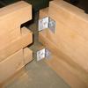Stainless Steel Corner Bracket 90 Degree Joint Fastener Right Angle L Brackets Wood Furniture Cabinet Shelf Fixing Corner Braces